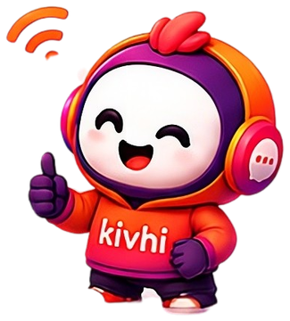 Kivhi mascot — connected